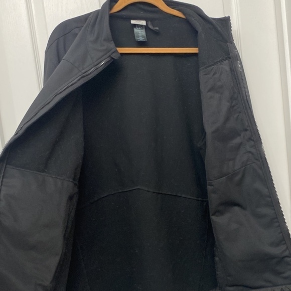 Champion Softshell Windbreaker Jacket Black Full Zip Up Size XL - Picture 9 of 13